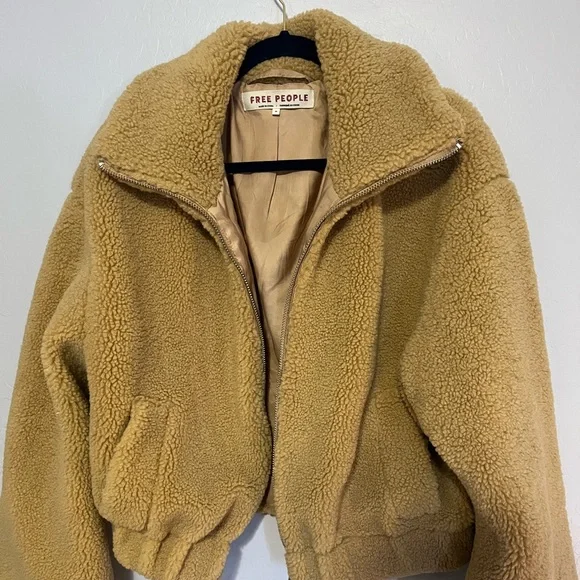 Free People Get Cozy Oversized Teddy Jacket - Picture 4 of 7